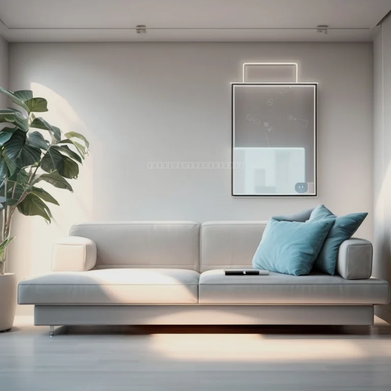 ThermoSyn AI Klimagerät an Wand montiert